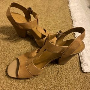 Sz10 ✨EUC⚡️ Franco Sarto Leather Sandals ❤️